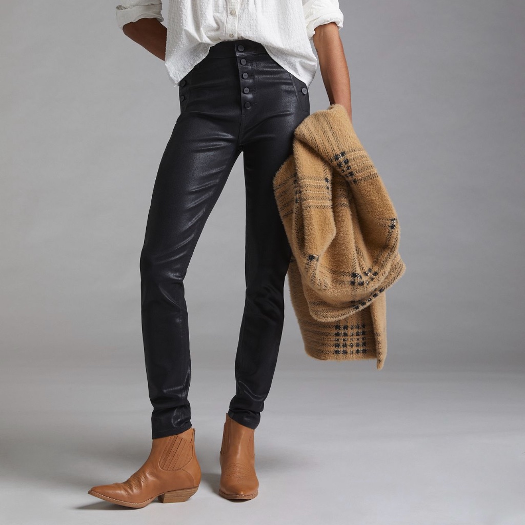 Paige “Emmie” Coated Jeans